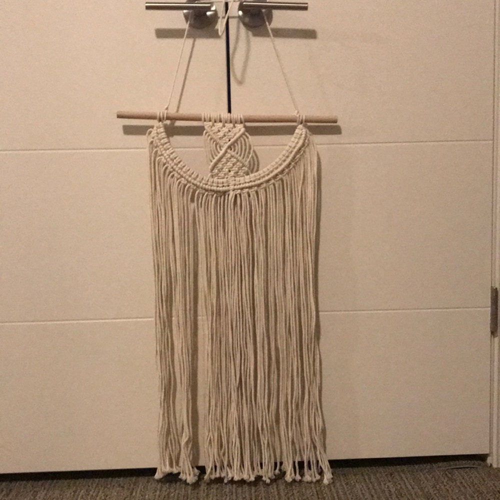 Macrame wall decor